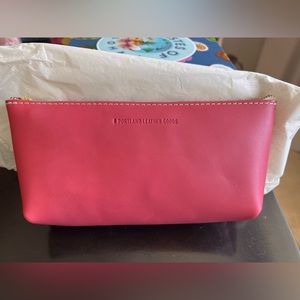 Portland Leather Goods PLG utility bag in tulip. BNWT